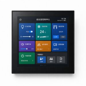 中控系统4寸可编程墙上液晶面板