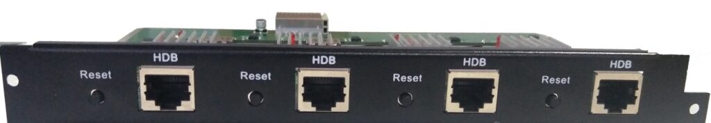 铭创 MCZN HDBT 4路HDBaseT输入卡产品图